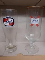 Verre à bière 1664 Kronenbourg, 10 pièces, Collections, Enlèvement ou Envoi, Comme neuf, Verre ou Verres, Autres marques