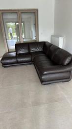 Lederen lounge in goede staat, Ophalen, Gebruikt, Leer, Moderne