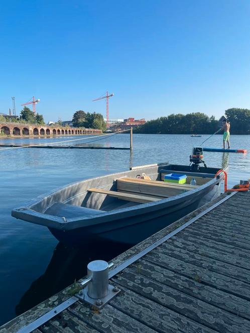 Motorboot, Watersport en Boten, Motorboten en Motorjachten, Gebruikt, Polyester, Tot 6 meter, Benzine, Buitenboordmotor, Minder dan 10 pk