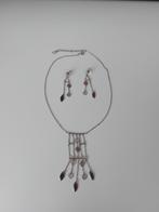 Ensemble collier et boucles d'oreille, Handtassen en Accessoires, Kettingen, Overige materialen, Verstelbaar, Ophalen of Verzenden