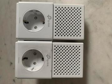 2 prises CPL TP LINK  à vendre , WIFI et filiaires, Enlèvement ou Envoi, Comme neuf