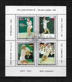 DPR Korea 1986 - Tennis - Postfris met Stempel - Lot Nr. 853, Affranchi, Envoi, Sport