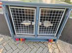 Hondenremork bagageremork met 3 vakken, Auto diversen, Aanhangers en Bagagewagens, Ophalen, Zo goed als nieuw