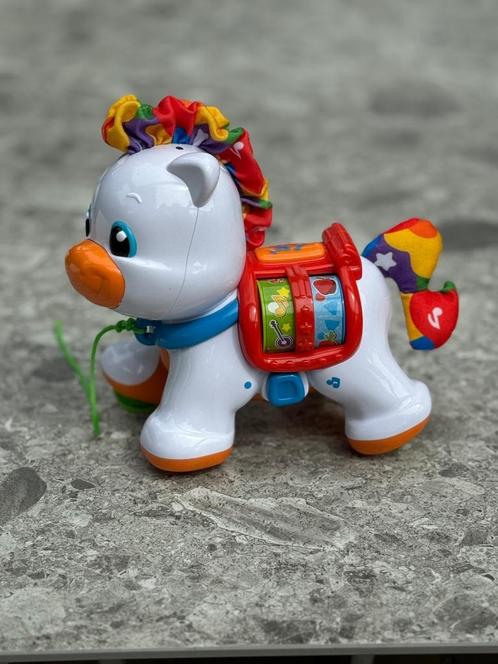 Clementoni baby pony met geluid, Kinderen en Baby's, Speelgoed | Babyspeelgoed, Zo goed als nieuw, Overige typen, Met geluid, Ophalen of Verzenden