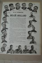 oud knipsel 1931:Voetbal interland België-Nederland (37x28cm, Knipsel(s), Ophalen of Verzenden, 1920 tot 1940