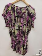 Grandiosa(charles vogele) t-shirt paars/groen Mt 52, Kleding | Dames, Grote Maten, Charles vogele, Paars, Zo goed als nieuw, Shirt of Top