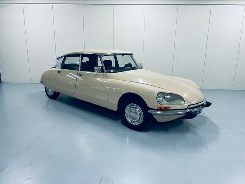 Prachtige Citroën DS20 semi automaat, Auto's, Oldtimers, Bedrijf, Citroën, LPG, Berline, 4 deurs, Automaat, Beige, Zwart, Voorwielaandrijving