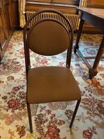stoelen, Huis en Inrichting, Stoelen, Ophalen, Gebruikt, Bruin, Metaal