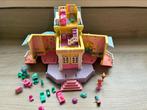 Polly pocket clubhouse met 18 figuurtjes jaar 1995, Verzamelen, Ophalen, Zo goed als nieuw