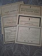 Anciennes nécrologies Neerlinter, Bruxelles, Hoegaerden 1839, Collections, Images pieuses & Faire-part, Enlèvement