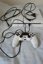Ps4 wit met 1 controller+spelletjes ps4 en spelletjes ps2, Games en Spelcomputers, Ophalen, Gebruikt, Met 1 controller, Met games