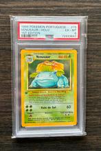 Venusaur Base set first edition Portugese PSA 6, Ophalen, Zo goed als nieuw, Booster