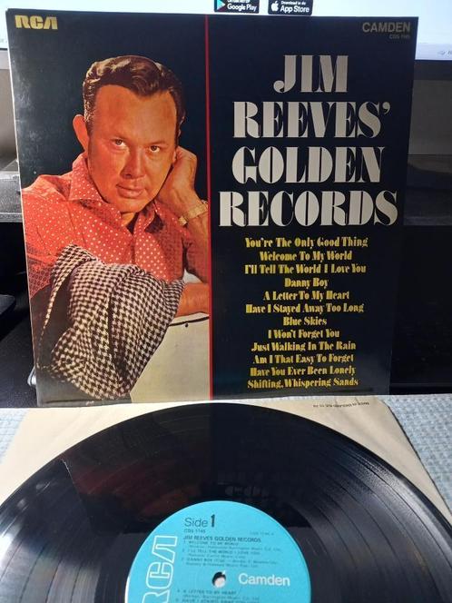 Jim Reeves - Jim Reeves' Golden Records - Lp = Mint, CD & DVD, Vinyles | Country & Western, Comme neuf, 12 pouces, Enlèvement ou Envoi