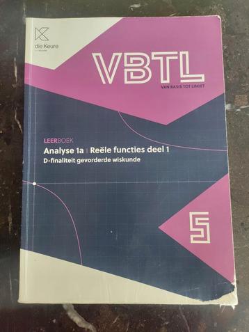 VBTL 5/6 - Analyse 1a: reële functies deel 1 (D-Gevorderd), Enlèvement ou Envoi, Die keure, Utilisé, Secondaire