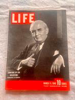 Life Magazine 11 mars 1946 Sénateur Vandenberg du Michigan, Journal ou Magazine, 1940 à 1960, Enlèvement ou Envoi