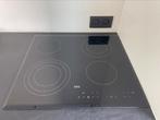 AEG vitrokeramische kookplaat, Elektronische apparatuur, Kookplaten, Ophalen, Keramisch, 4 kookzones, Zo goed als nieuw