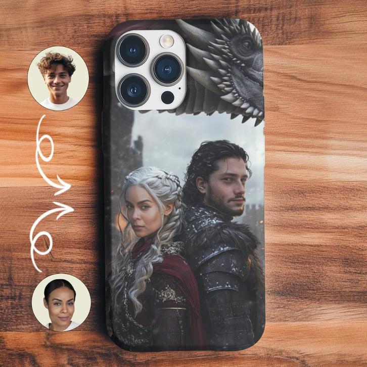 Coque telephone photo personnalisée duo – Game of Thrones, Telecommunicatie, Mobiele telefoons | Hoesjes en Screenprotectors | Apple iPhone