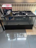 Lots accessoires et terrarium pour reptiles, Ophalen, Gebruikt