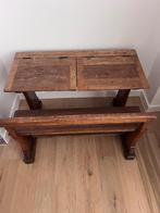 Vintage lessenaartje met bijhorend bankje, Enlèvement