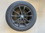 Autobanden + velgen BMW 4 stuks zwart, Auto-onderdelen, Ophalen, Gebruikt, 16 inch, Banden en Velgen