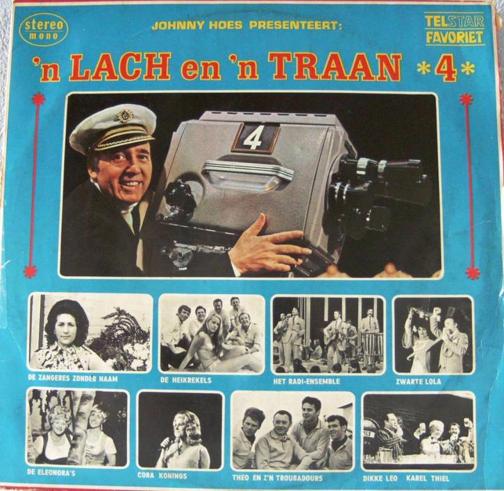 LP 'n Lach en 'n traan vol 4 - Johnny Hoes, Cd's en Dvd's, Vinyl | Nederlandstalig, Zo goed als nieuw, Levenslied of Smartlap