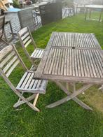 Tuinset teak, Tuin en Terras, Ophalen of Verzenden