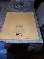 calendrier renault 1972, Divers, Calendriers, Envoi, Calendrier quotidien, Utilisé