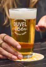 Duvel glas 666 33cl en 25 cl, Verzamelen, Ophalen of Verzenden, Nieuw, Bierglas