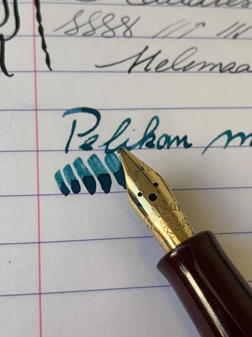 Pelikan Music Nib, Verzamelen, Pennenverzamelingen, Gebruikt, Vulpen, Overige merken, Ophalen of Verzenden