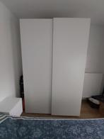 Armoire à portes coulissantes, blanche, 150x60x237 cm, Comme neuf, Enlèvement
