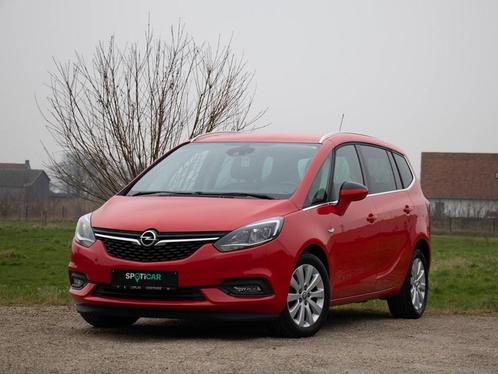 Opel Zafira Tourer 1.6 MT6 CNG|LEDER|CAMERA|NAVI, Auto's, Opel, Zafira, Airconditioning, Bluetooth, Centrale vergrendeling, Elektrische buitenspiegels