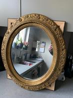 antieke ovale spiegel, 50 tot 100 cm, Minder dan 100 cm, Ophalen of Verzenden, Ovaal