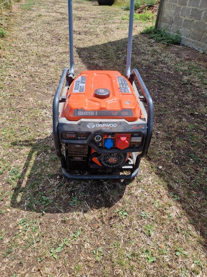 Deawoo GDAX9250E - 400V, Doe-het-zelf en Bouw, Aggregaten, Zo goed als nieuw, Ophalen