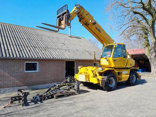 Manitou MRT 2150 M winch remote control jib (bj 2006), Zakelijke goederen, Machines en Bouw | Kranen en Graafmachines, Verreiker
