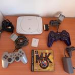 Playstation 1 slim met games, Ophalen of Verzenden, Zo goed als nieuw, Met games