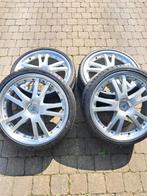 Velgen 18/20 duim  4 velgen AZEV 2 delige + banden 20 duim 5, Ophalen, Gebruikt, Velg(en)