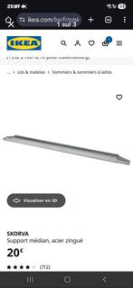 Barre centrale skorva pour lits Ikea, Enlèvement