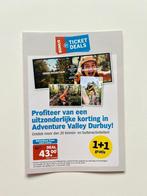 Adventure Valley Durbuy, Drie personen of meer, Ticket of Toegangskaart