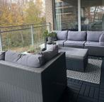 Grijs met kussens, Ophalen, 5 zitplaatsen, Gebruikt, Aluminium