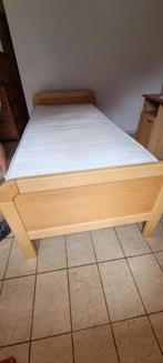lit 1 personne comme neuf, Huis en Inrichting, Ophalen, 90 cm, Eenpersoons, Beige
