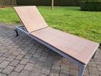 Tuinligzetel, Tuin en Terras, Tuinstoelen, Ophalen, Zo goed als nieuw, Metaal, Verstelbaar
