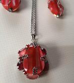 Halsketting met paar oorbellen van "konplott by Miranda Ko, Handtassen en Accessoires, Kettingen, Ophalen of Verzenden