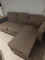 Hoekzetel te koop, kan links of rechts, Huis en Inrichting, Zetels | Zetels, Ophalen, Gebruikt, 125 tot 150 cm, Hoekbank