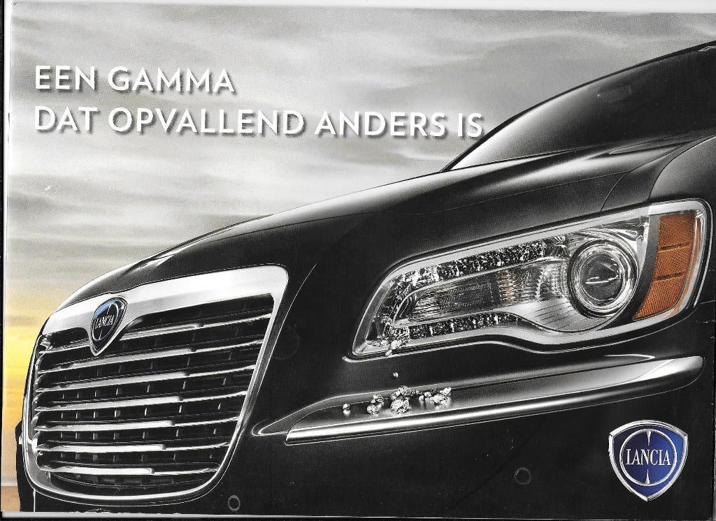 LANCIA 2012, Livres, Autos | Brochures & Magazines, Comme neuf, Autres marques, Enlèvement ou Envoi