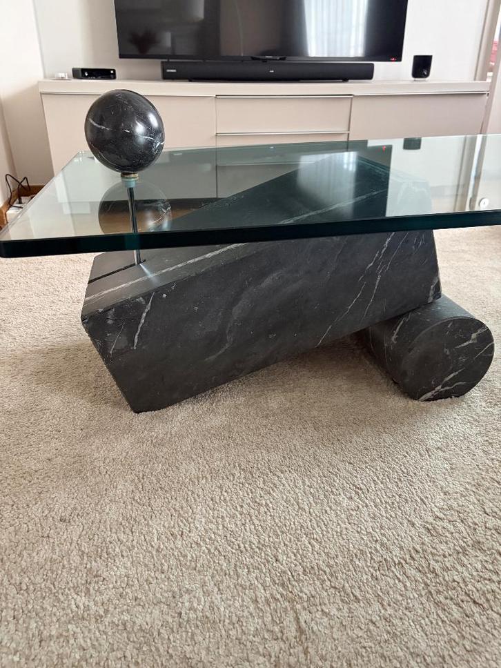 Table basse en Marbre massif, Maison & Meubles, Tables | Tables de salon, Utilisé, Moins de 50 cm, 50 à 100 cm, 50 à 100 cm, Rectangulaire