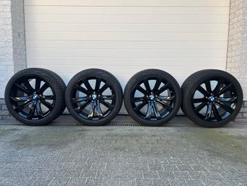 20” Orig Bmw X5 X6 F15 F16 velgen Styling 491 met Winterband