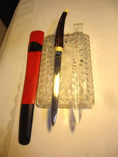 Briefopener Hoorn Mes🤗💎💑🎁👌, Antiek en Kunst, Antiek | Kantoor en Zakelijk, Ophalen of Verzenden