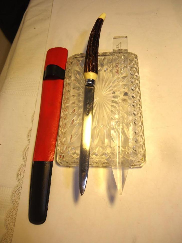 Briefopener Hoorn Mes🤗💎💑🎁👌, Antiek en Kunst, Antiek | Kantoor en Zakelijk, Ophalen of Verzenden