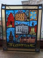 Glas in lood van stad Zottegem, Ophalen