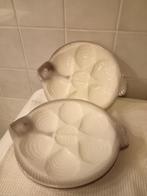 set van 3 Waechtersbach oesterborden - vintage jaren 40, Antiek en Kunst, Antiek | Keramiek en Aardewerk, Ophalen of Verzenden